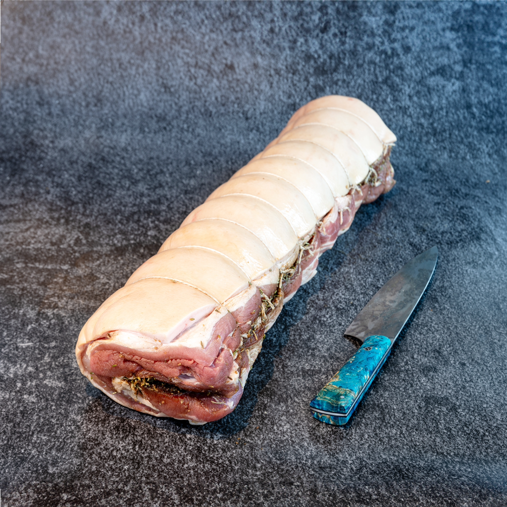 Otway Free Range Pork Belly Porchetta ($27/kg approx. 2kg)